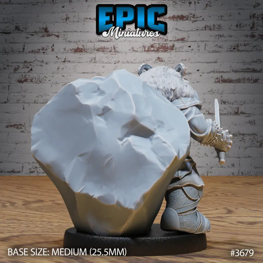 Dwarf Tiefling Captured / Dwarf Tiefling Mace / Dwarf Tiefling Hiding Set - Image 7