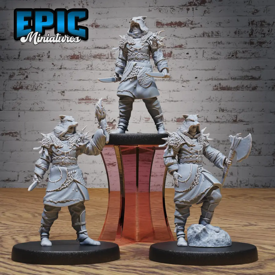 Mountain Wolf Bandit Set