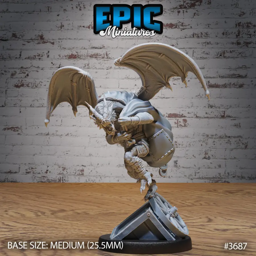 Draconid Bandit Flying (Medium)