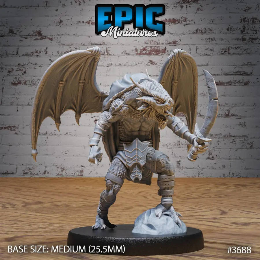 Draconid Bandit Roaring (Medium)