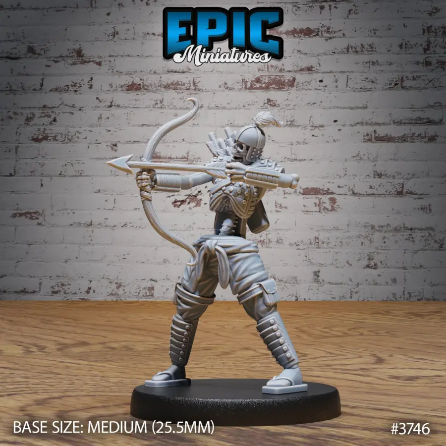 Eastern Skeleton Army Archer (Medium)