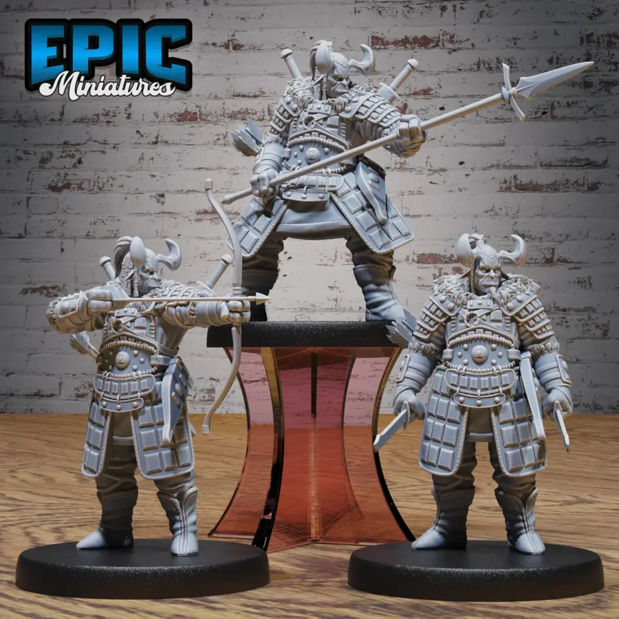 Orc Samurai Set
