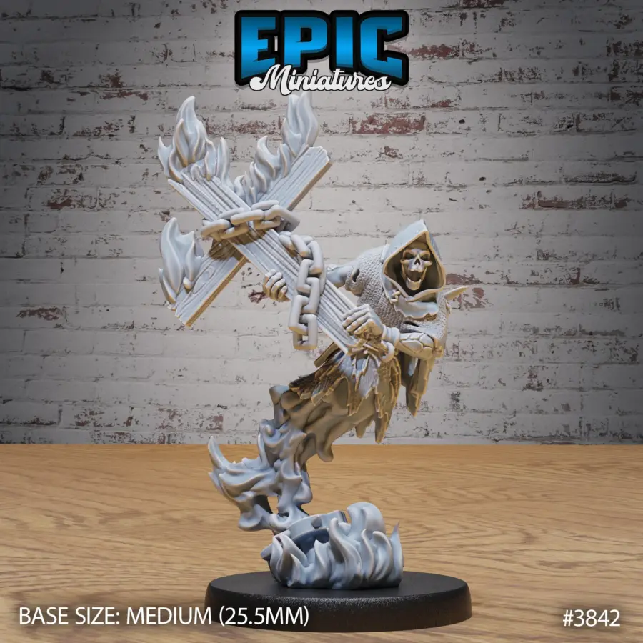 Fire Ghost Skeleton Attack (Medium)