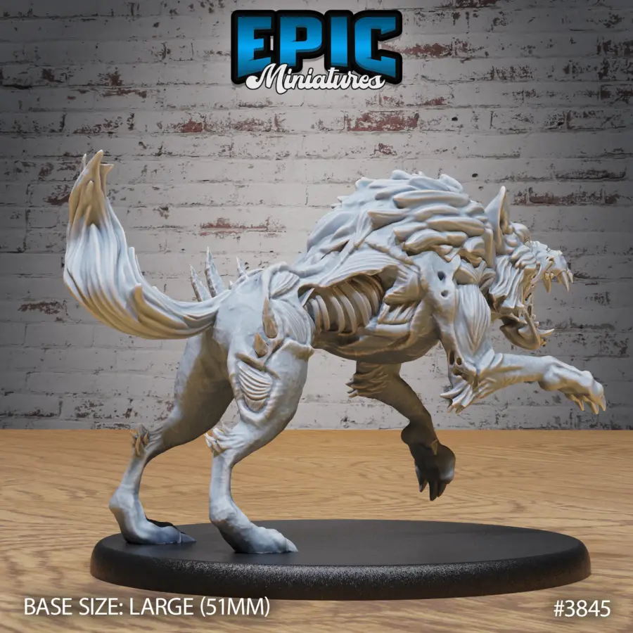 Undead Dire Wolf Roar (Large) - Image 2