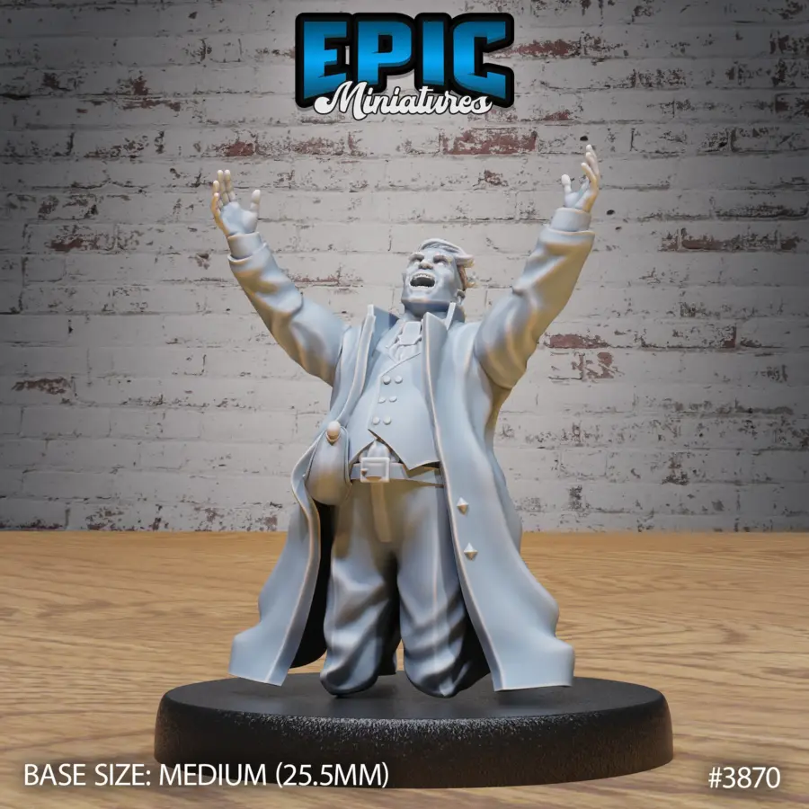 Laughing Ghost Praying (Medium)
