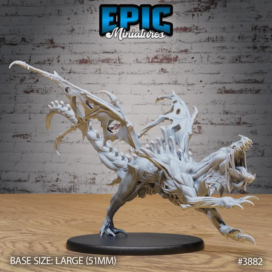 Rotting Young Dragon Chasing (Large)