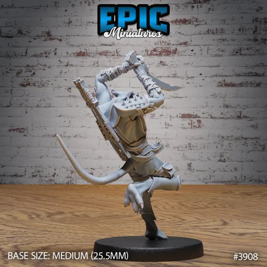 Veteran Rat Folk Thief Jump (Medium) - Image 2