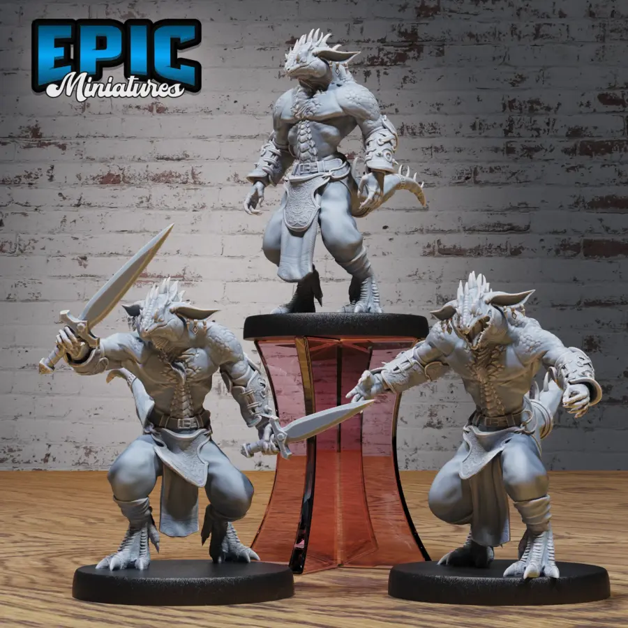 Lizard Folk Thug Set