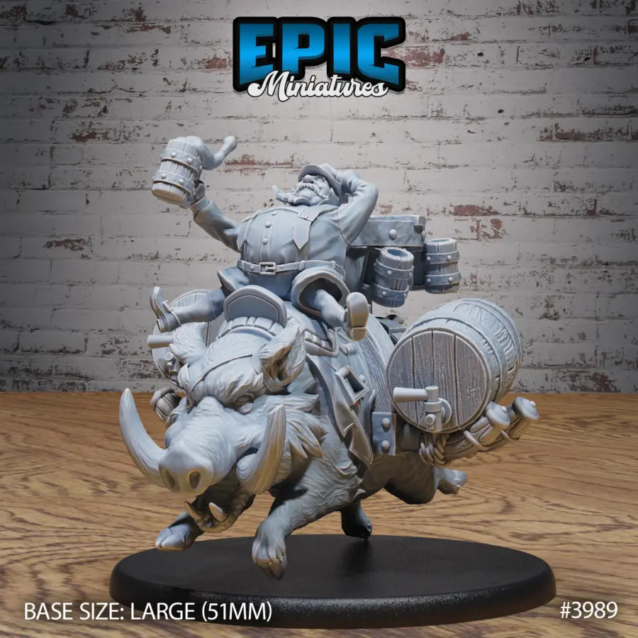 Boar Beer Shop Mount (Large)
