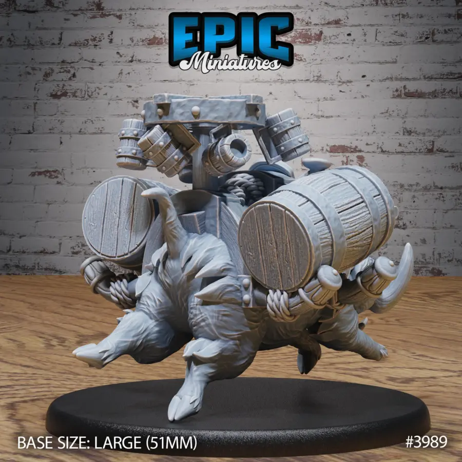 Boar Beer Shop Mount (Large) - Image 4