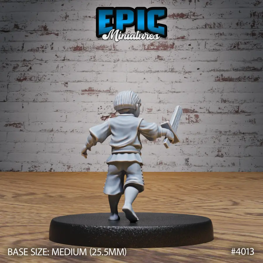Villager Little Boy Wooden Sword (Medium) - Image 2