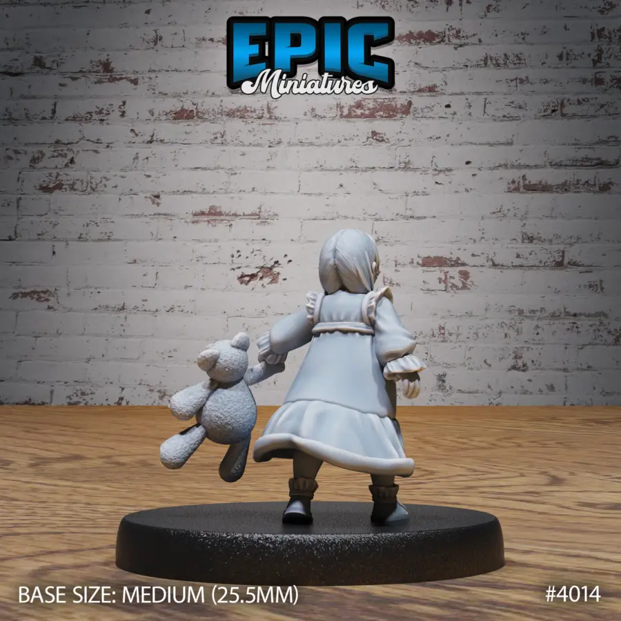 Villager Little Girl Toy (Medium) - Image 2