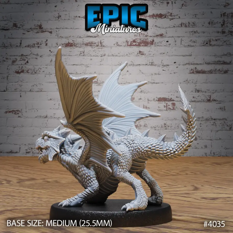 Red Dragon Wyrmling (Medium) - Image 2