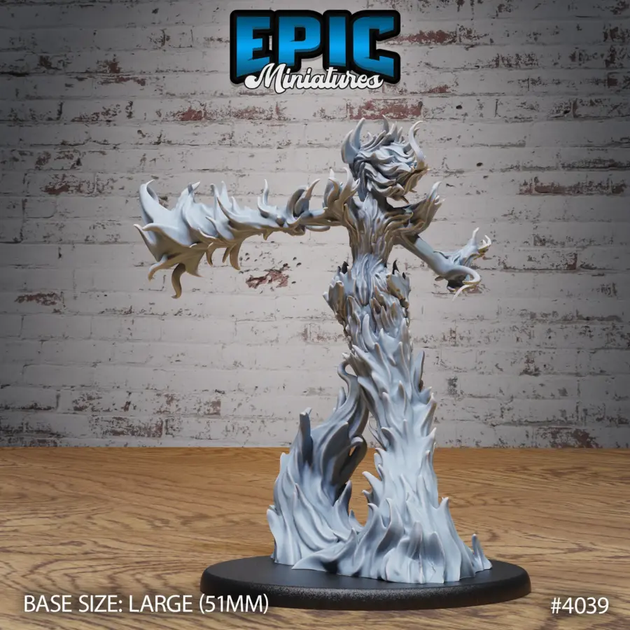 Fire Elemental Female Magic (Large) - Image 2