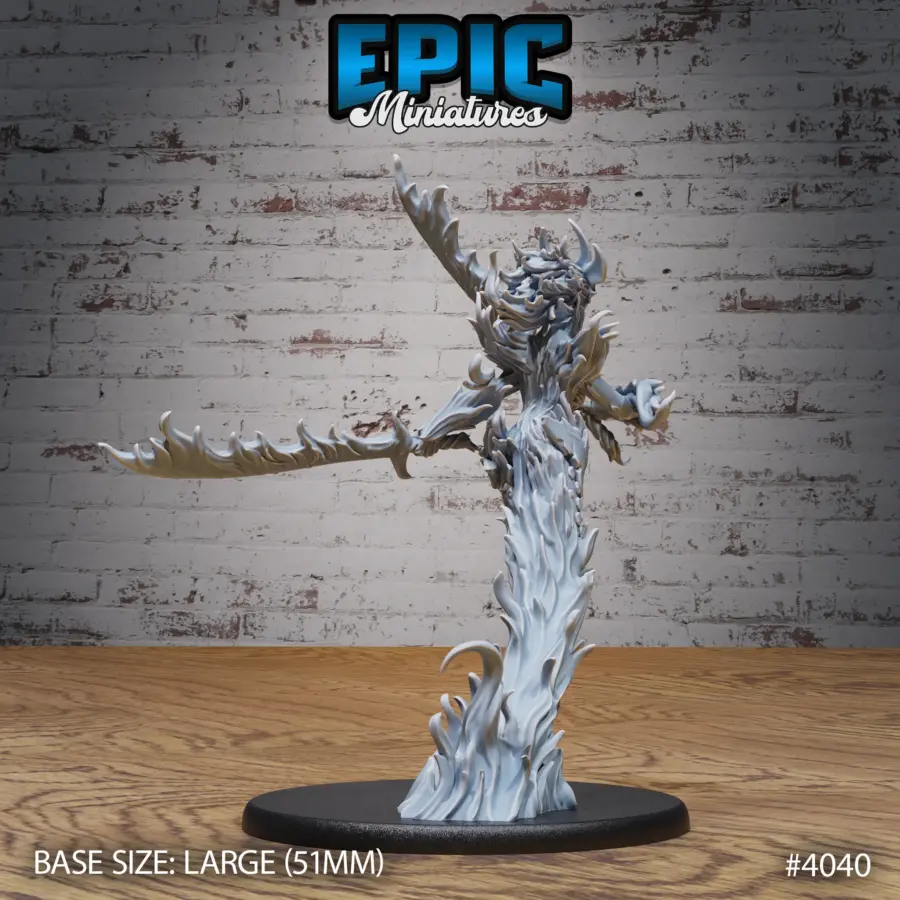 Fire Elemental Female Swords (Large) - Image 2