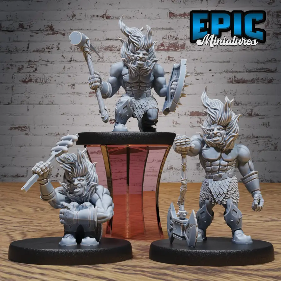 Fire Dwarf Set