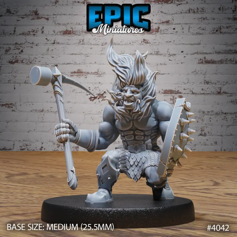 Fire Dwarf Attack (Medium)