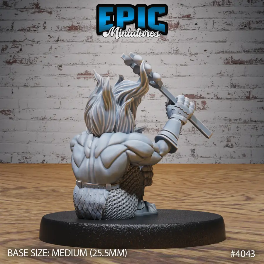 Fire Dwarf Sitting (Medium) - Image 2