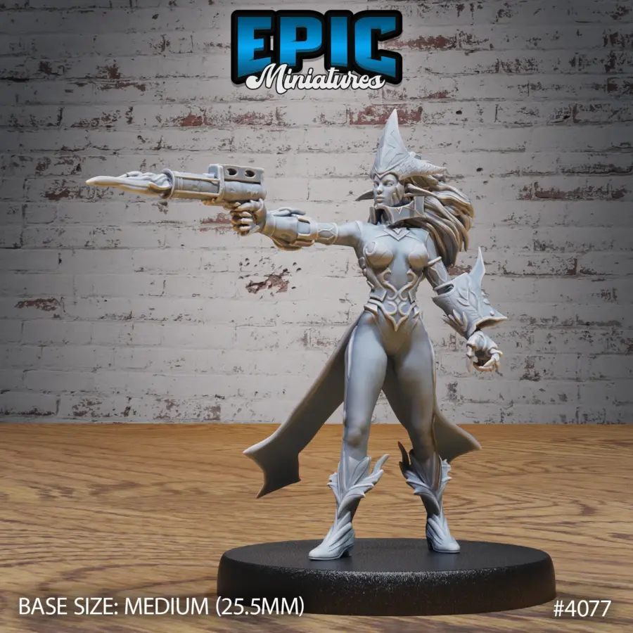 Fire Genasi Female - 2 Variations (Medium) - Image 3