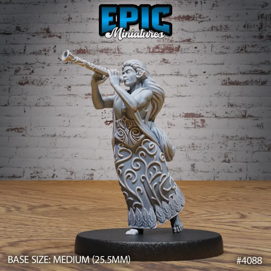 Elf Villager Bard (Medium)