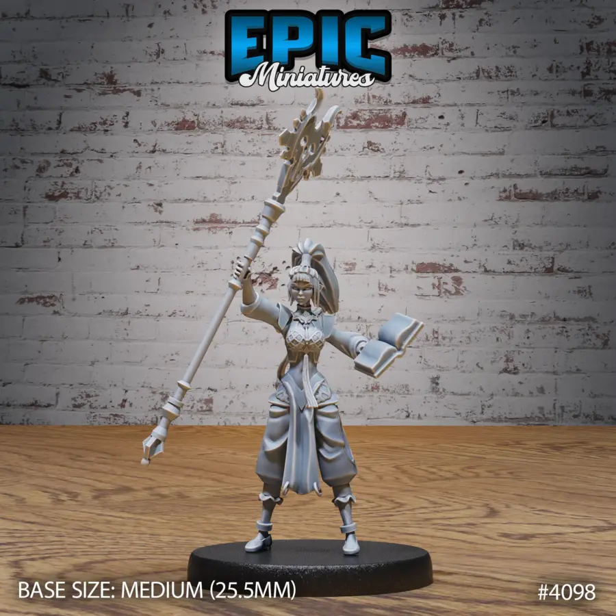 Elf Sorceress Book (Medium)