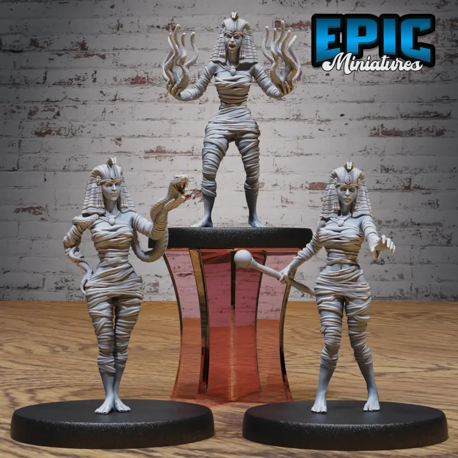 Cleopatra Mummy Lady Set