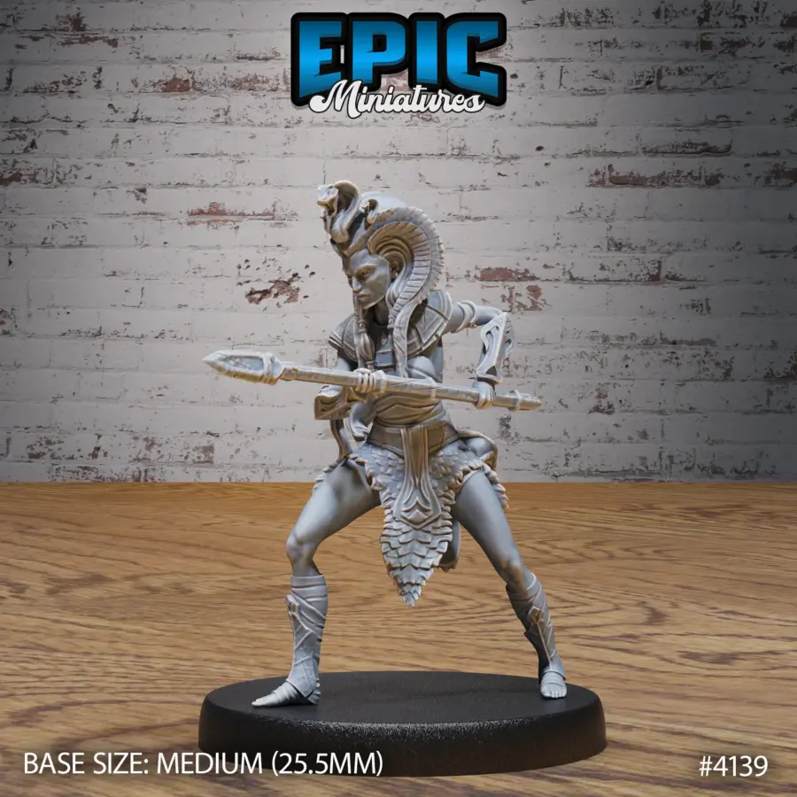 Cleopatra Royal Guard Spear (Medium)