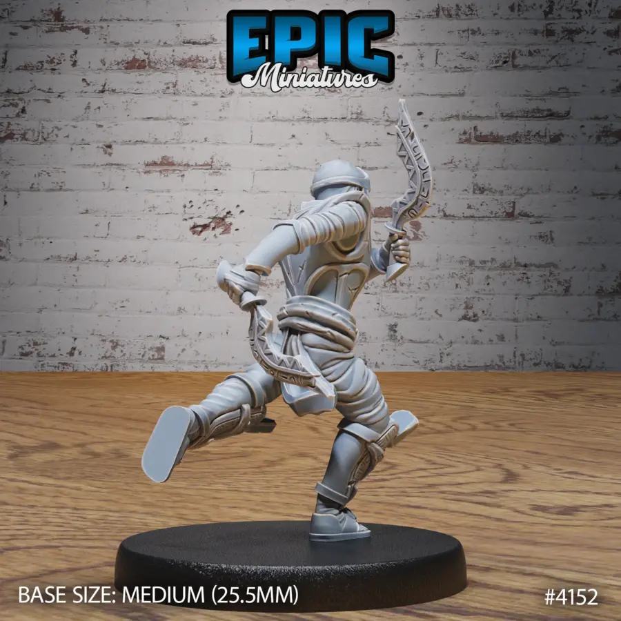 Mummy Warrior Bulky / Mummy Warrior Spear / Mummy Warrior Khopesh Atacking / Mummy Warrior Demanding Set - Image 7