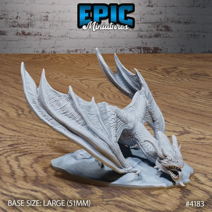 Mountain Wyvern Attacking (Large)