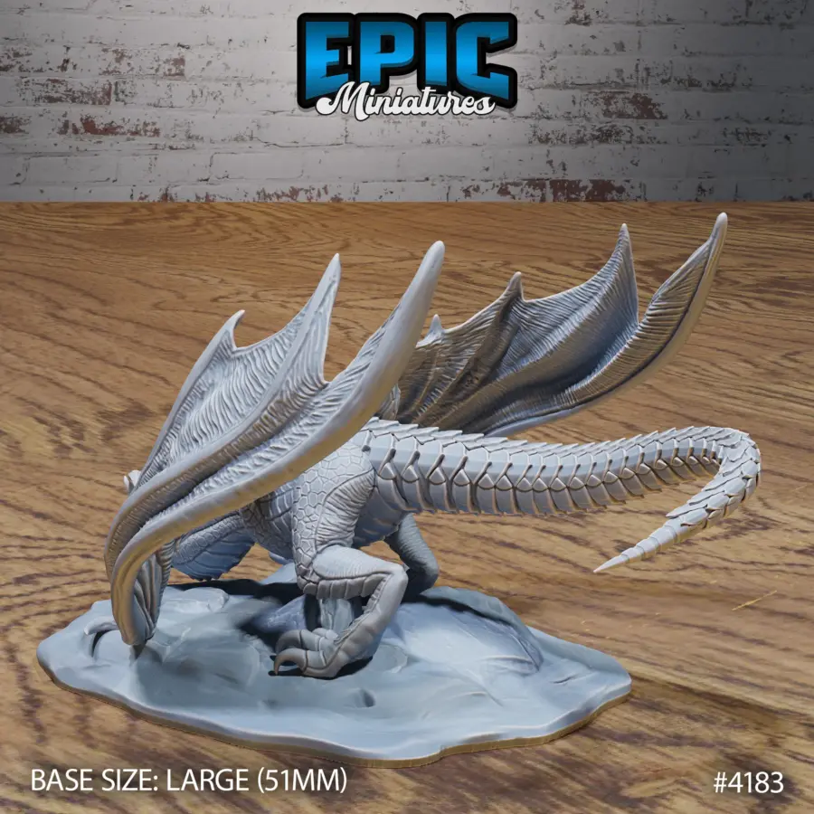 Mountain Wyvern Attacking (Large) - Image 2