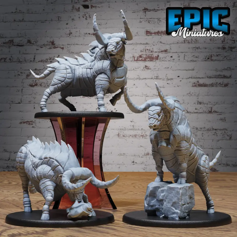 Metal Bull Gorgon Set