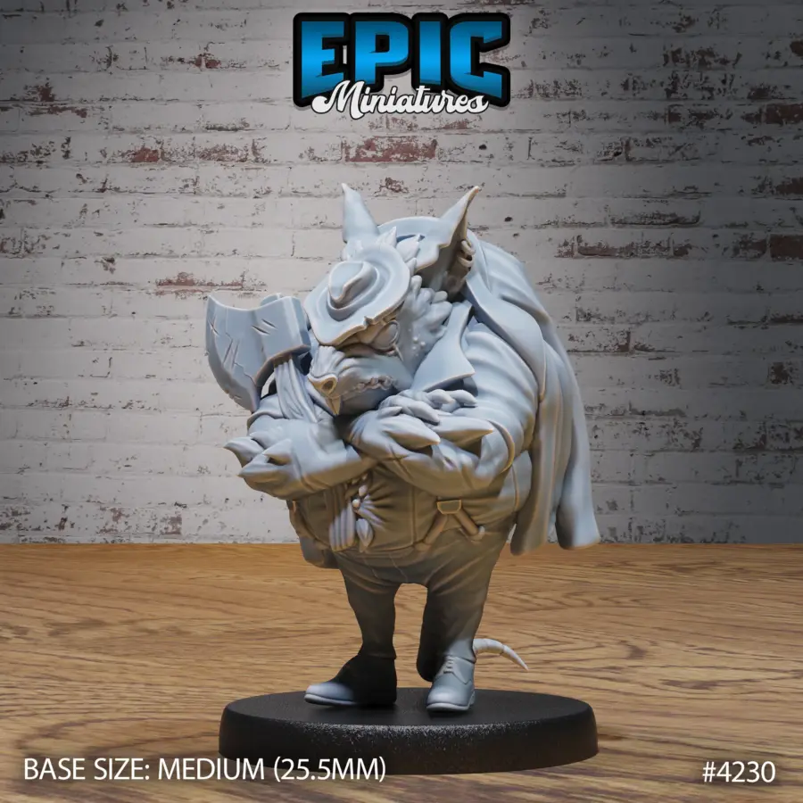 Sewer Godfather Rat (Medium)