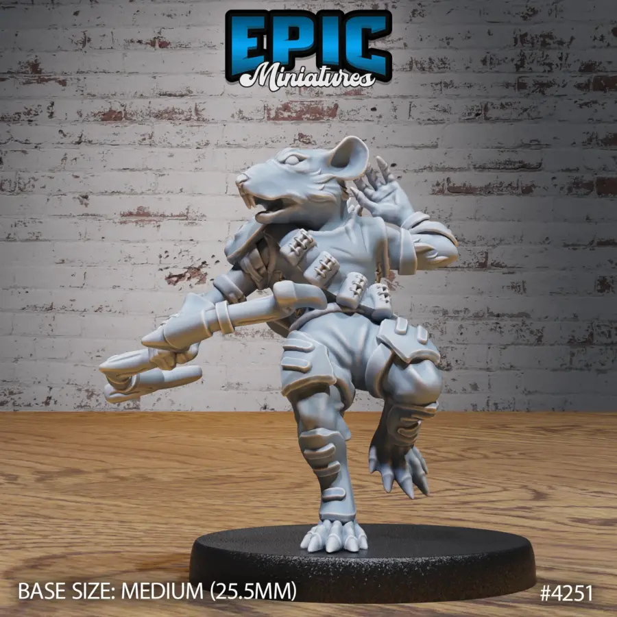 Rat Folk Tribe Archer (Medium)