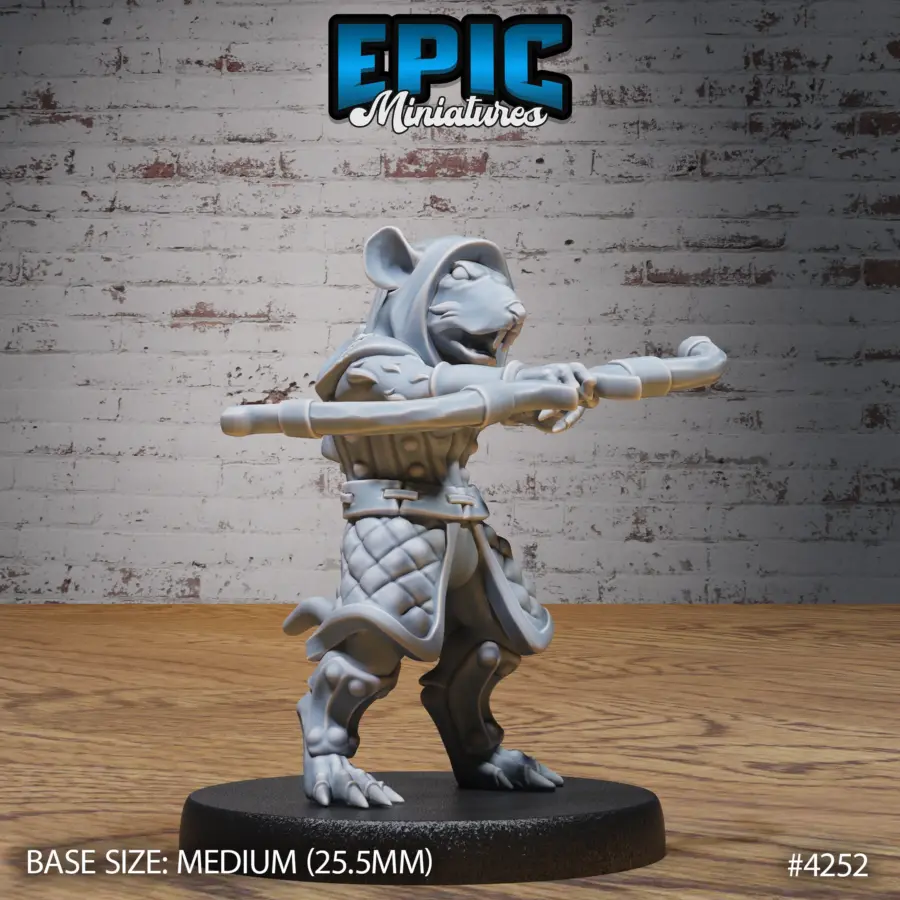 Rat Folk Tribe Ranger (Medium)
