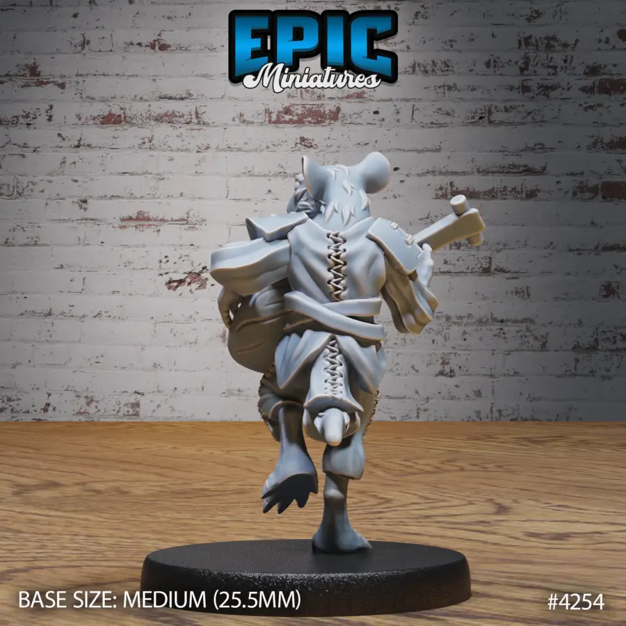 Rat Folk Tribe Bard (Medium) - Image 2
