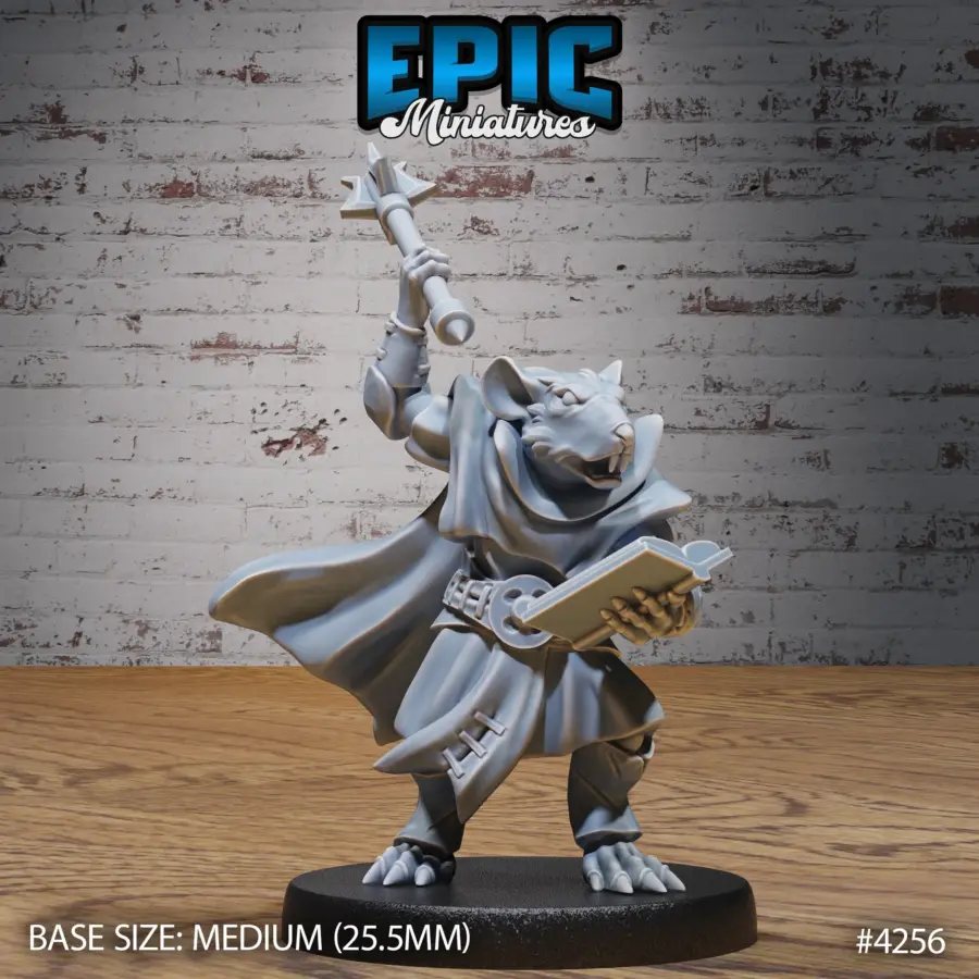 Rat Folk Tribe Cleric (Medium)
