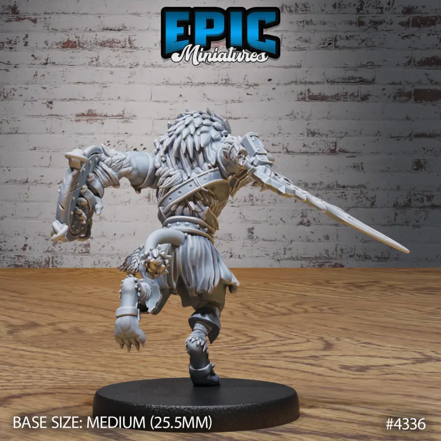 Nemean Lion Folk Attack (Medium) - Image 2