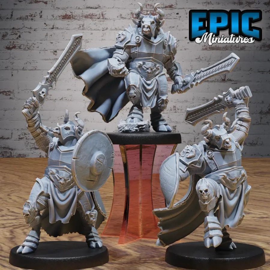 Minotaur Paladin Set