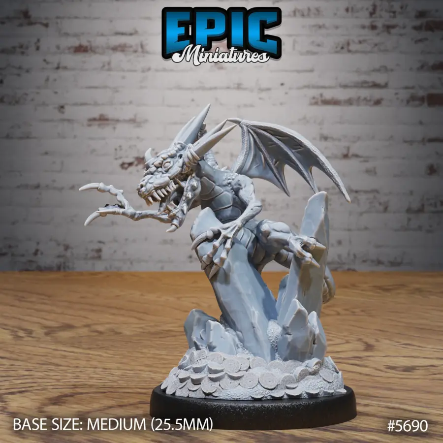 Abyss Drake Hiding (Medium)