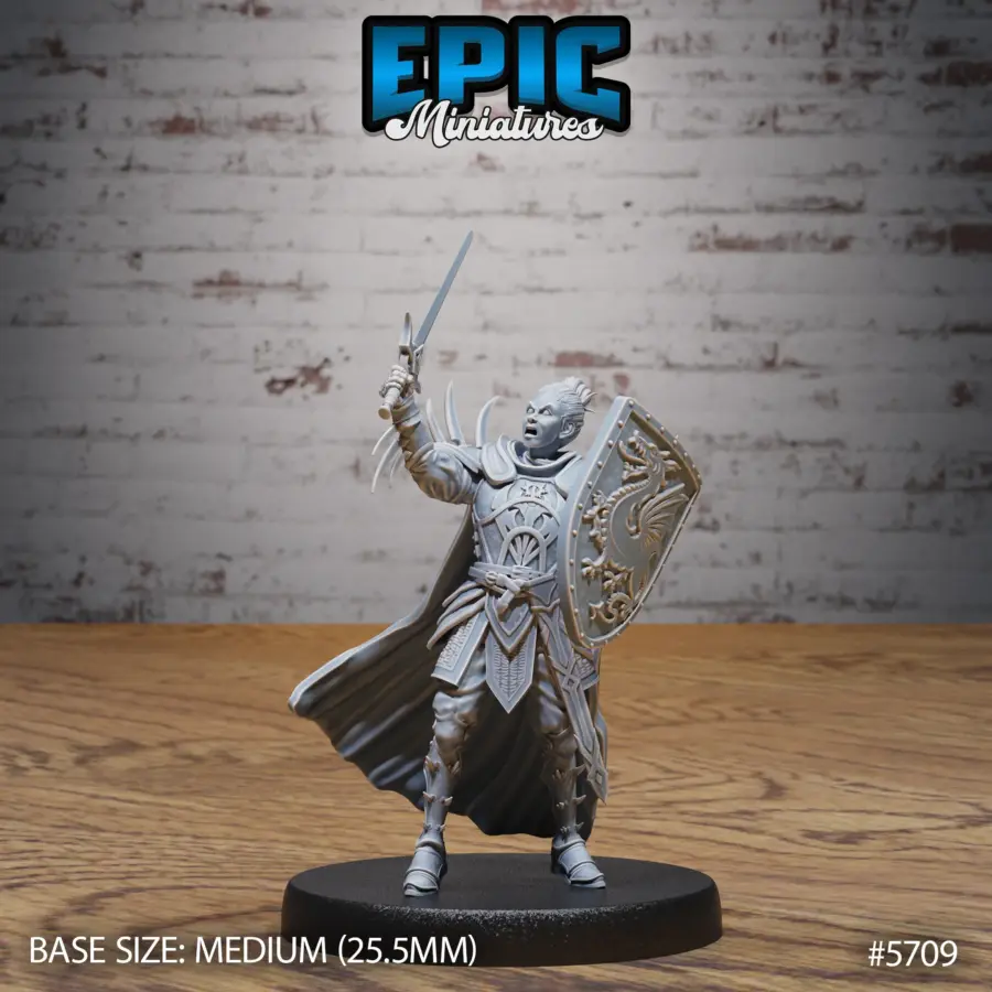 Dragon Huntress Knight Roar (Medium)