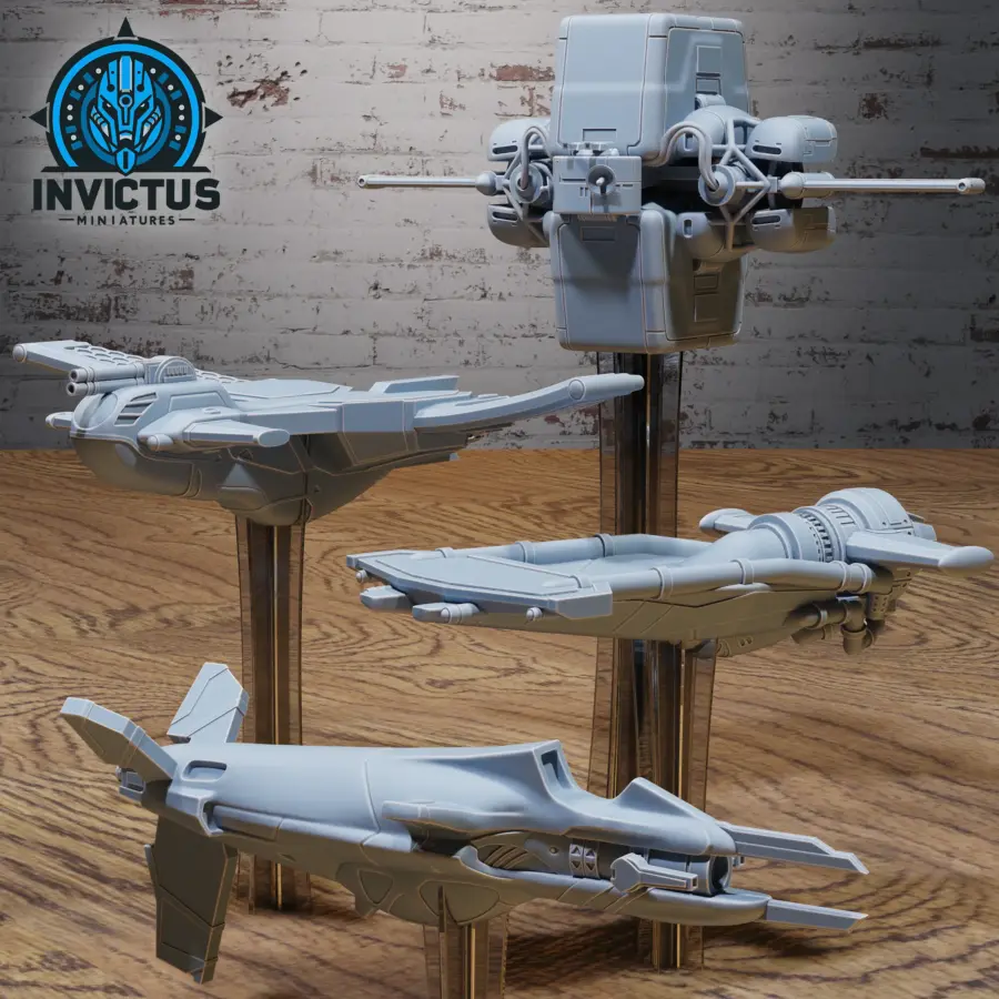 Defender Spaceliner / Repair Spacecraft / Federation Spaceliner / Rebels Spaceliner Set - Image 2