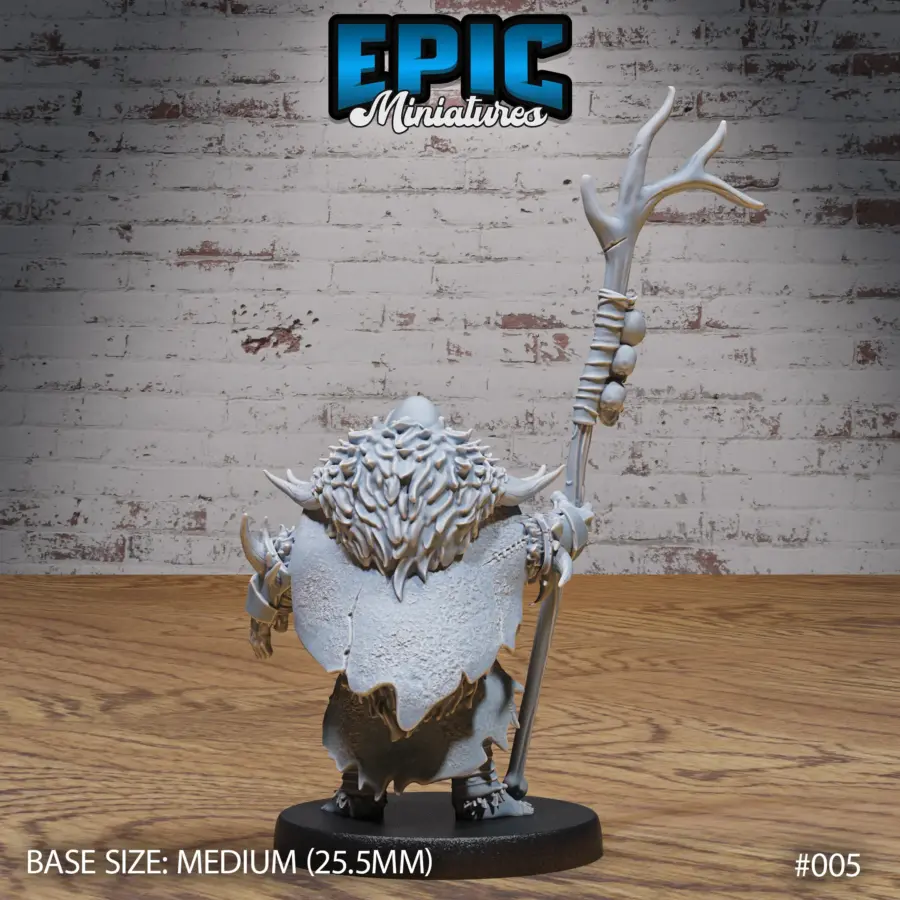 Orc Army Shaman / Orc Army Shaman Magic / Orc Army Bannerman Spear / Orc Army Drums Set - Image 3