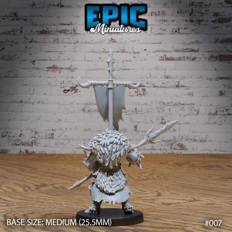 Orc Army Shaman / Orc Army Shaman Magic / Orc Army Bannerman Spear / Orc Army Drums Set - Image 7