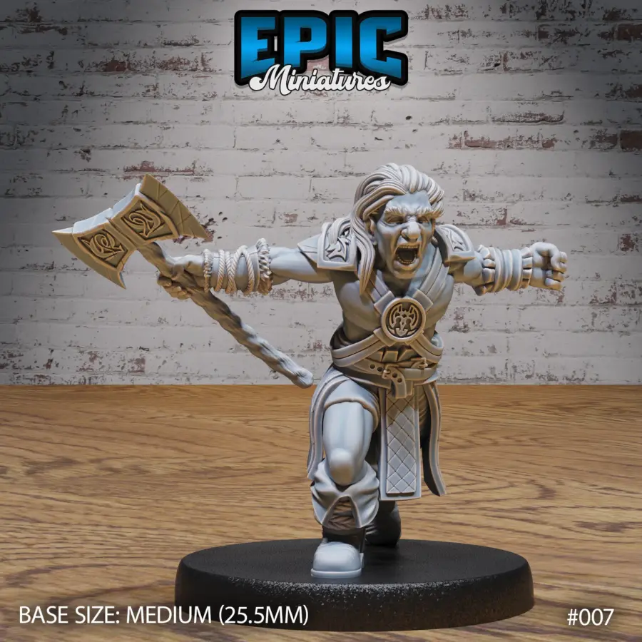 Tavern NPC Cultist / Tavern NPC Barbarian / Tavern NPC Sword Dancer / Tavern NPC Hunter Set - Image 4