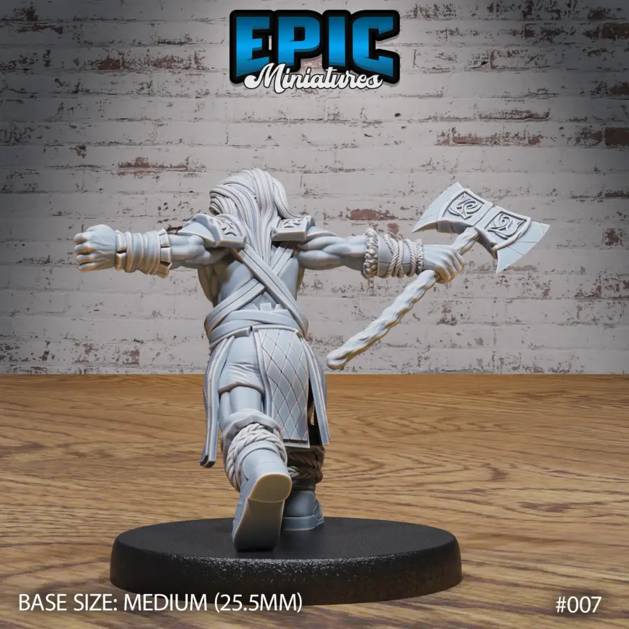Tavern NPC Cultist / Tavern NPC Barbarian / Tavern NPC Sword Dancer / Tavern NPC Hunter Set - Image 5