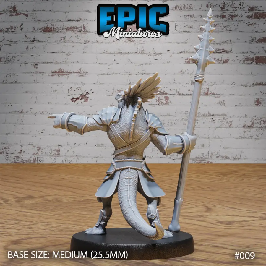 Lizard Folk Army Axe / Lizard Folk Army Spear / Lizard Folk Army Axe & Shield / Lizard Folk Army Archer Set - Image 5