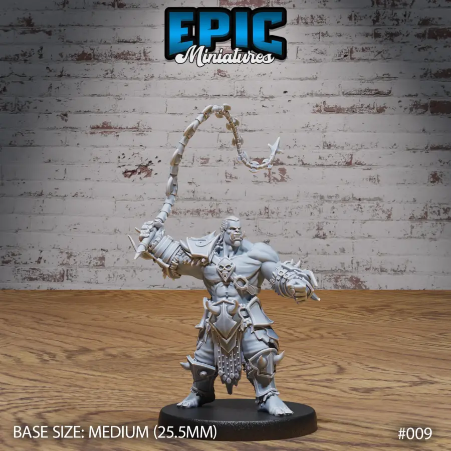 Orc Army Whip / Orc Army Wolf Mount / Orc Army Wolf Rider Spear Set - Image 2