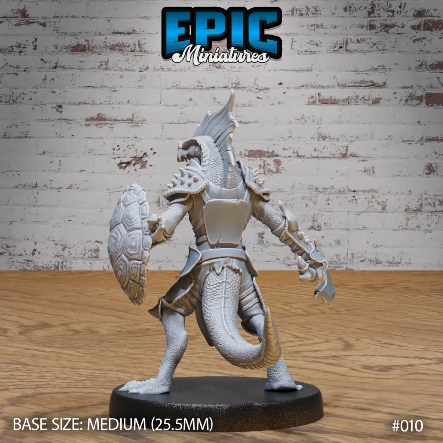 Lizard Folk Army Axe / Lizard Folk Army Spear / Lizard Folk Army Axe & Shield / Lizard Folk Army Archer Set - Image 7