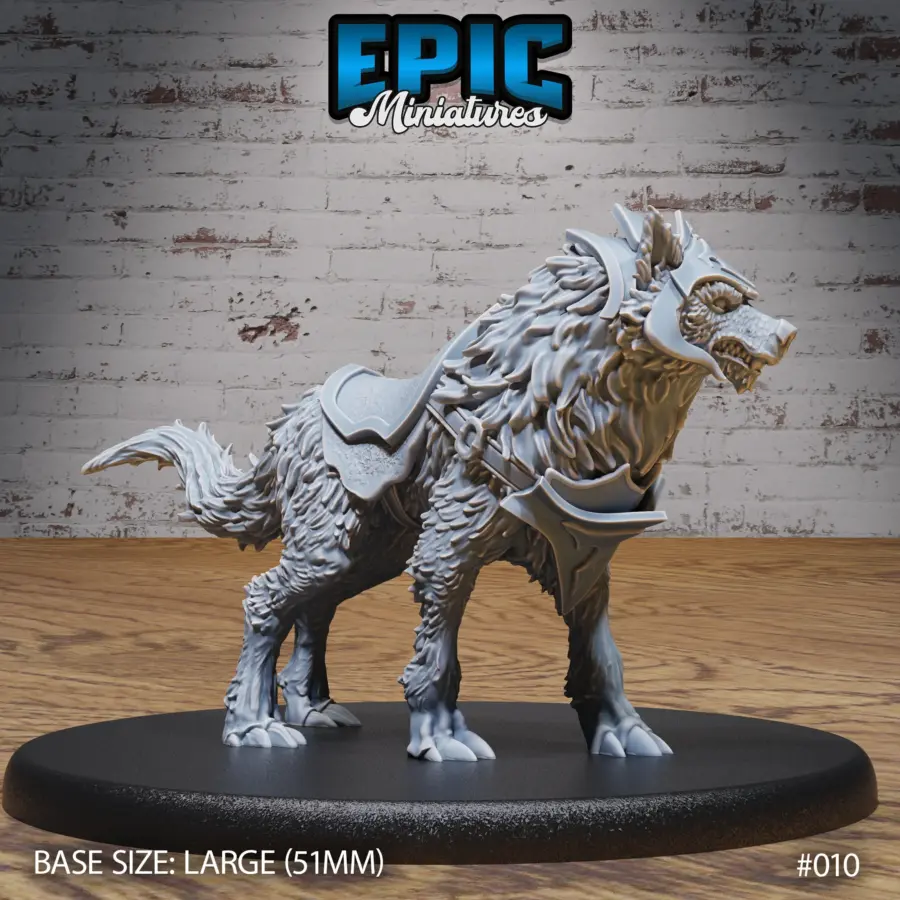 Orc Army Whip / Orc Army Wolf Mount / Orc Army Wolf Rider Spear Set - Image 4
