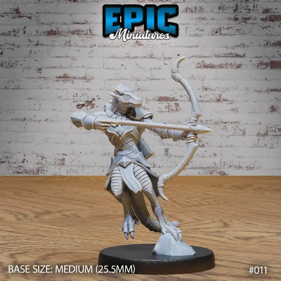 Lizard Folk Army Axe / Lizard Folk Army Spear / Lizard Folk Army Axe & Shield / Lizard Folk Army Archer Set - Image 8